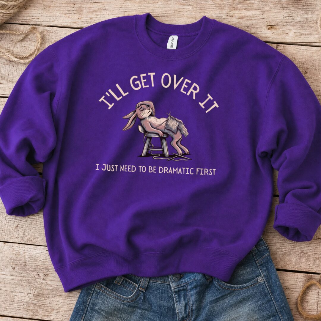 Get Over it Purple Sweatshirt.jpg