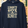 Give A Knit Hoodie Navy t-shirt