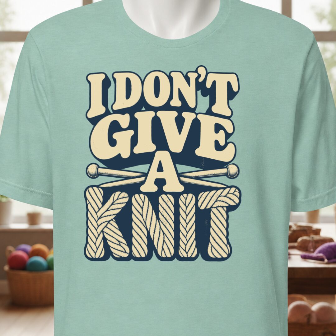 Give A Knit T-Shirt Sea Breeze t-shirt