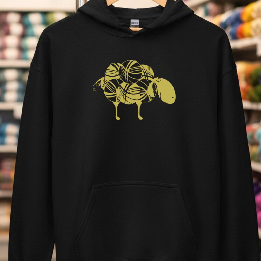 Golden Sheep Hoodie Black t-shirt