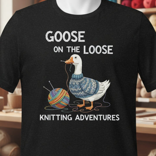 Goose on the Loose T-Shirt Black t-shirt