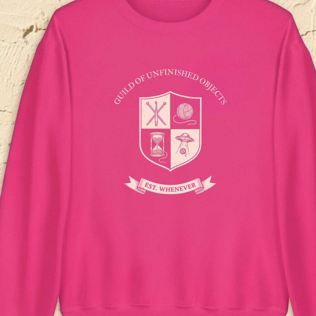 Guild Of UFO's Bright Pink Sweatshirt.jpg