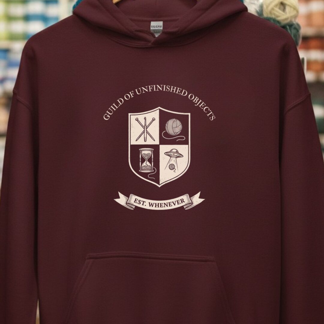Guild Of UFO's Maroon Hoodie.jpg