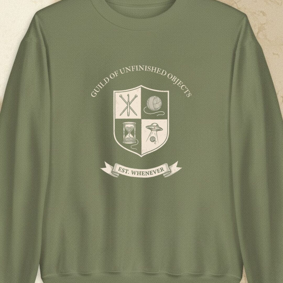 Guild Of UFO's Military Green Sweatshirt.jpg