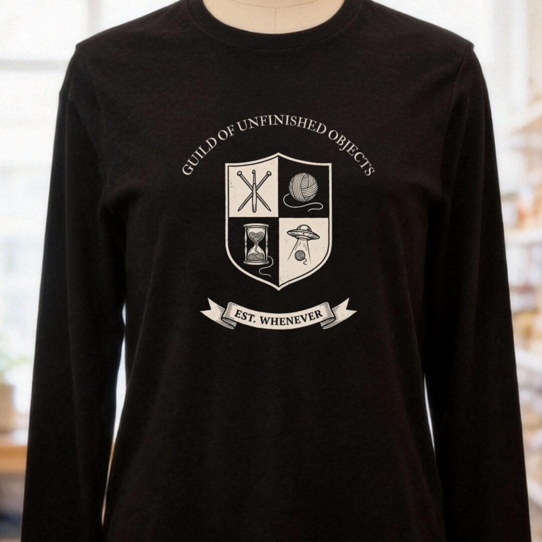 Guild Of UFOs Long Sleeve Tee Black t-shirt