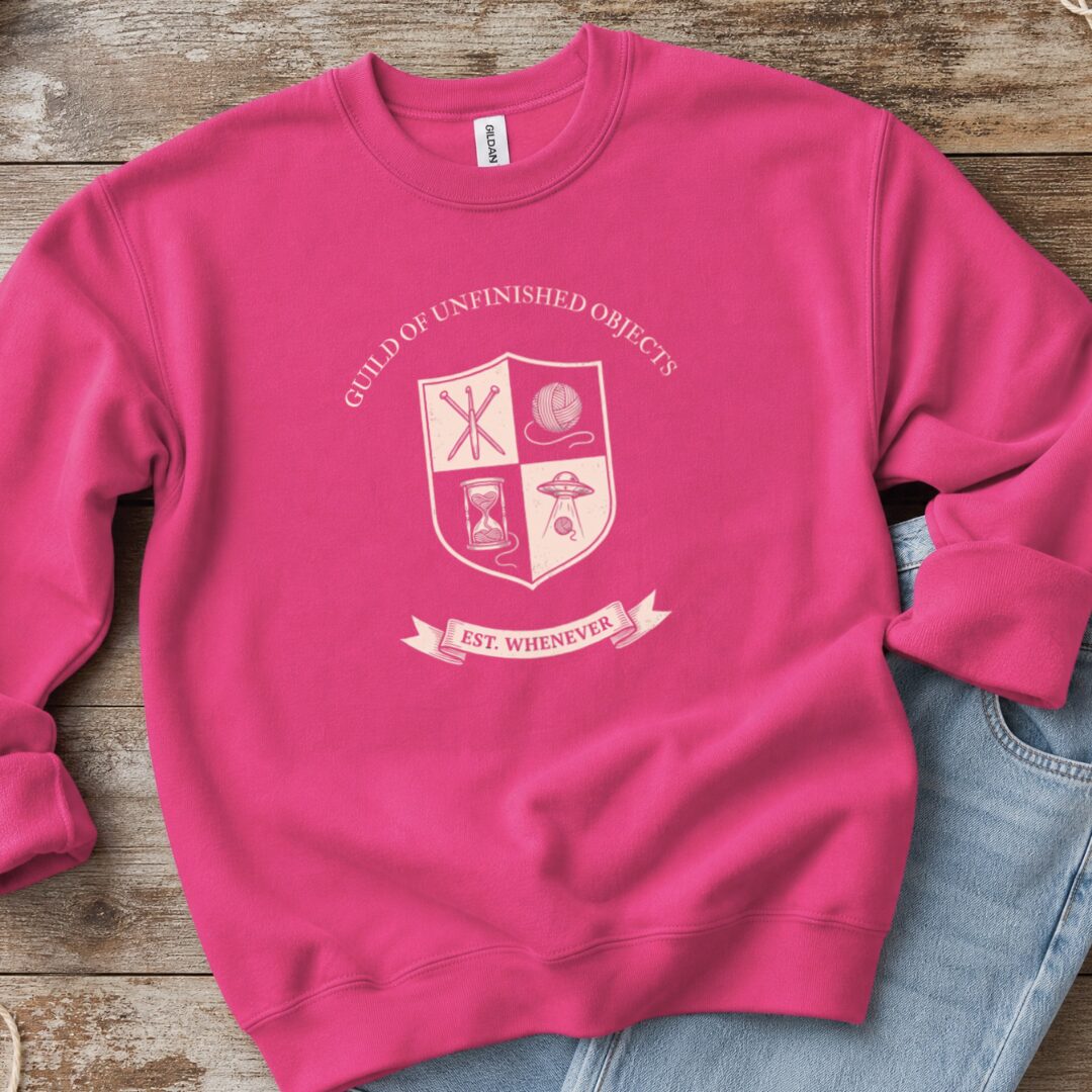 Guild Of UFOs Sweatshirt Bright Pink t-shirt
