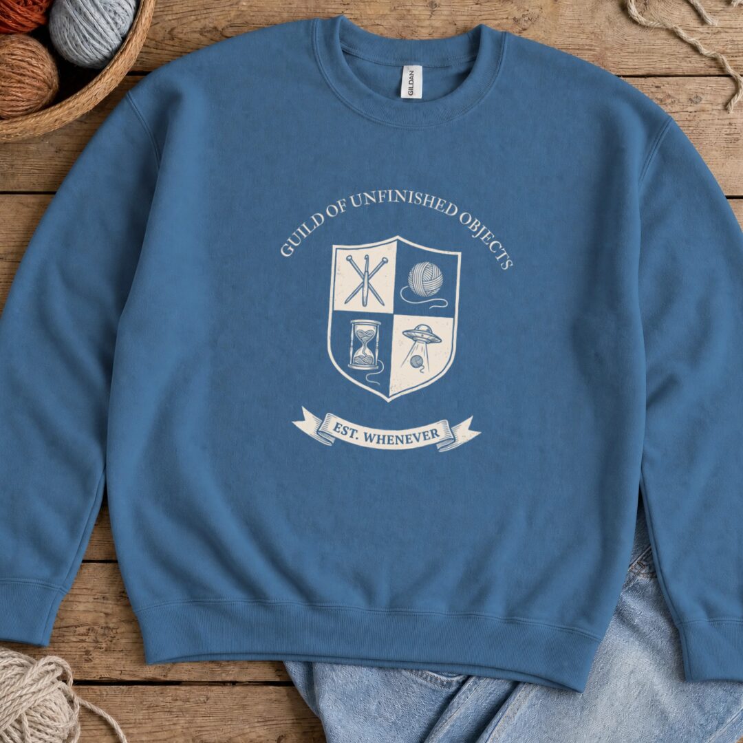 Guild Of UFOs Sweatshirt Indigo Blue t-shirt
