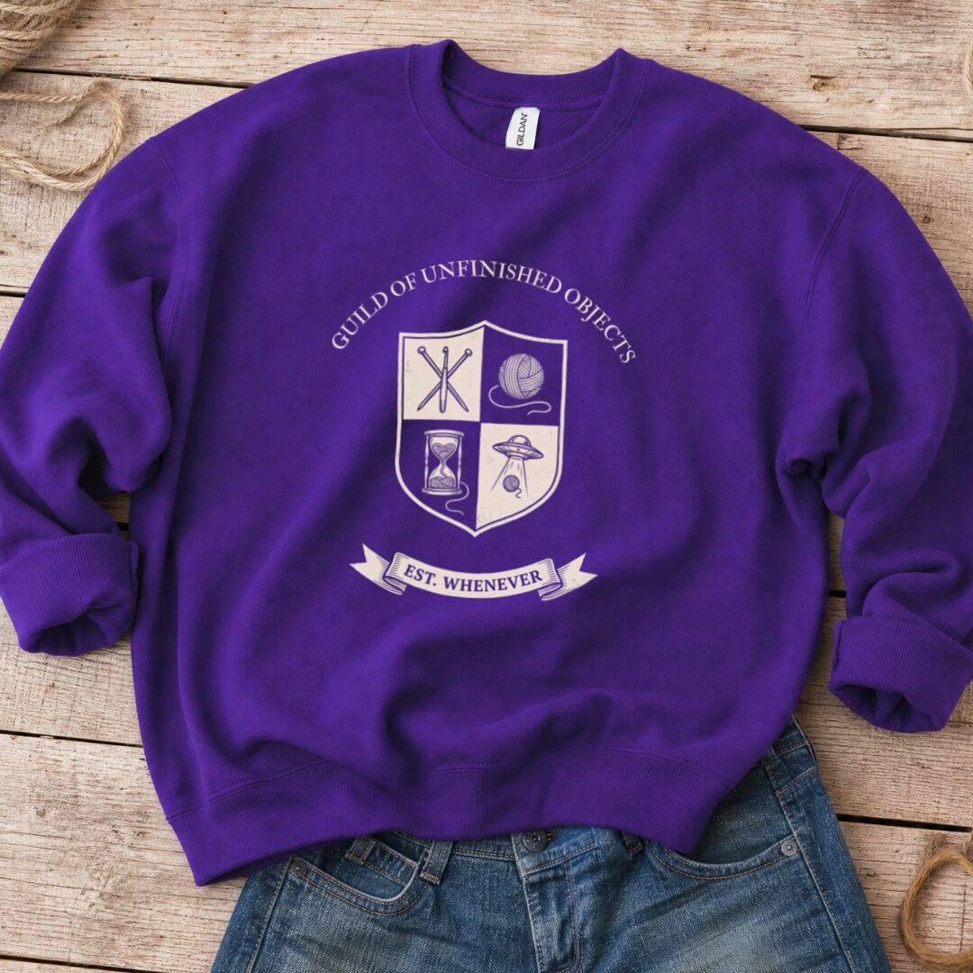 Guild Of UFOs Sweatshirt Purple t-shirt