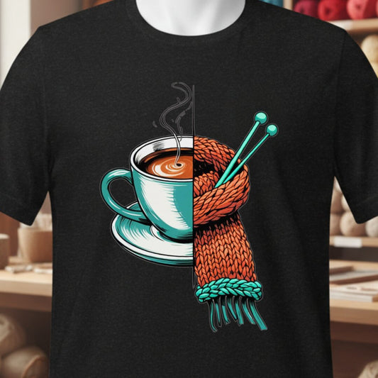 Half & Half T-Shirt Black t-shirt