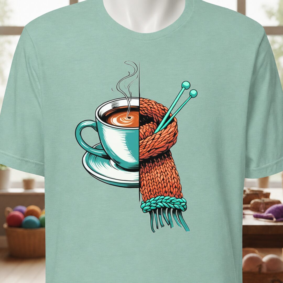Half & Half T-Shirt Sea Breeze t-shirt