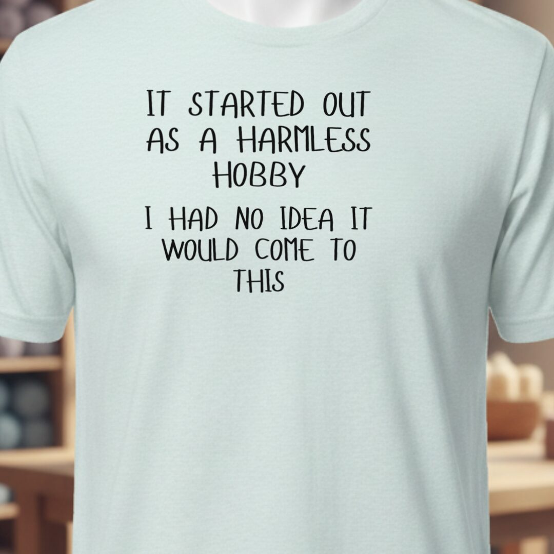 Harmless Hobby T-Shirt Ice Blue t-shirt
