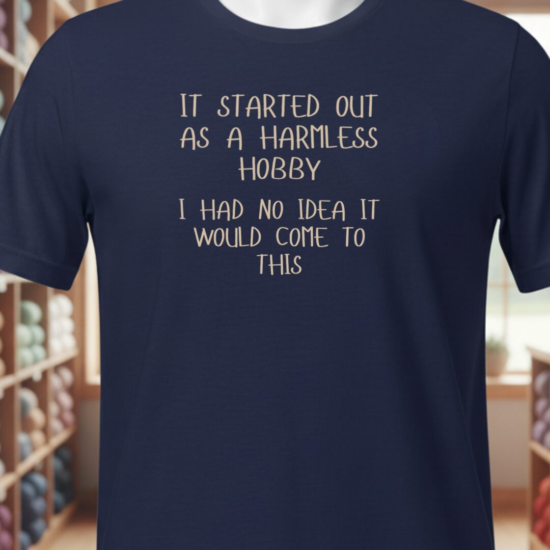 Harmless Hobby T-Shirt Navy t-shirt