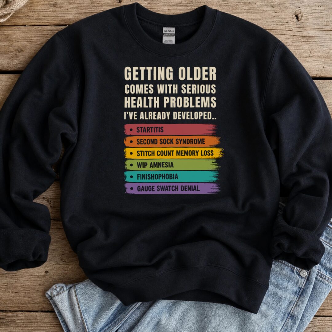 Health Conditions Sweatshirt Black t-shirt