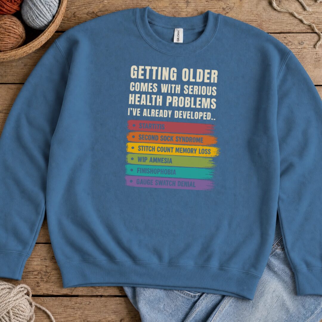 Health Conditions Sweatshirt Indigo Blue t-shirt