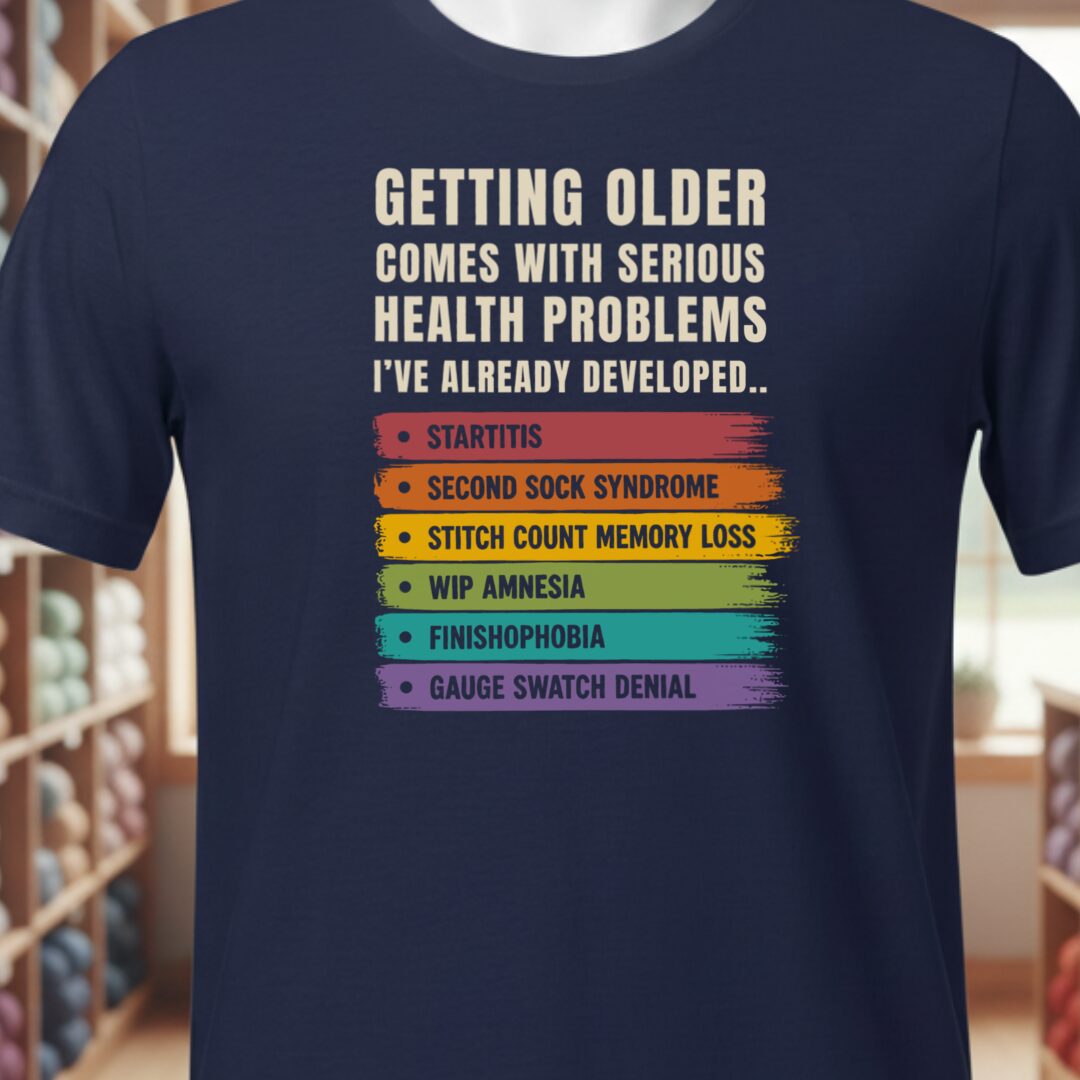 Health Conditions T-Shirt Navy t-shirt