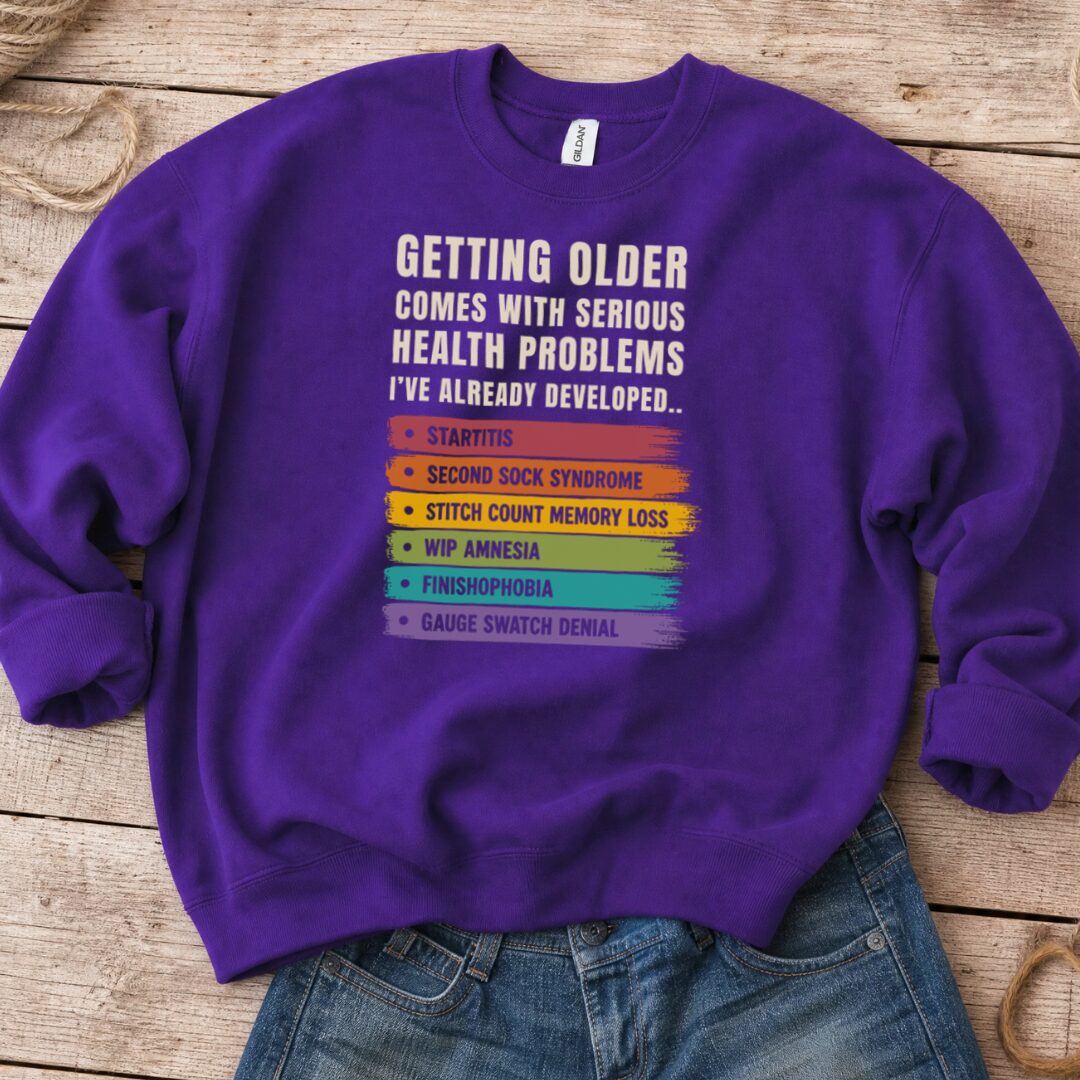 Health Conditions Sweatshirt Purple t-shirt