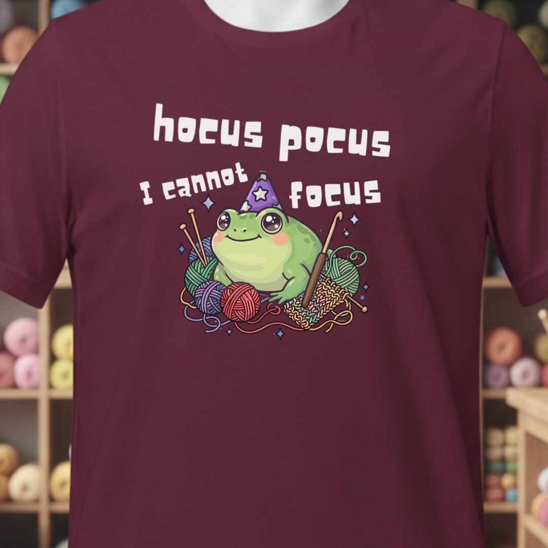 Hocus Pocus T-Shirt Maroon t-shirt