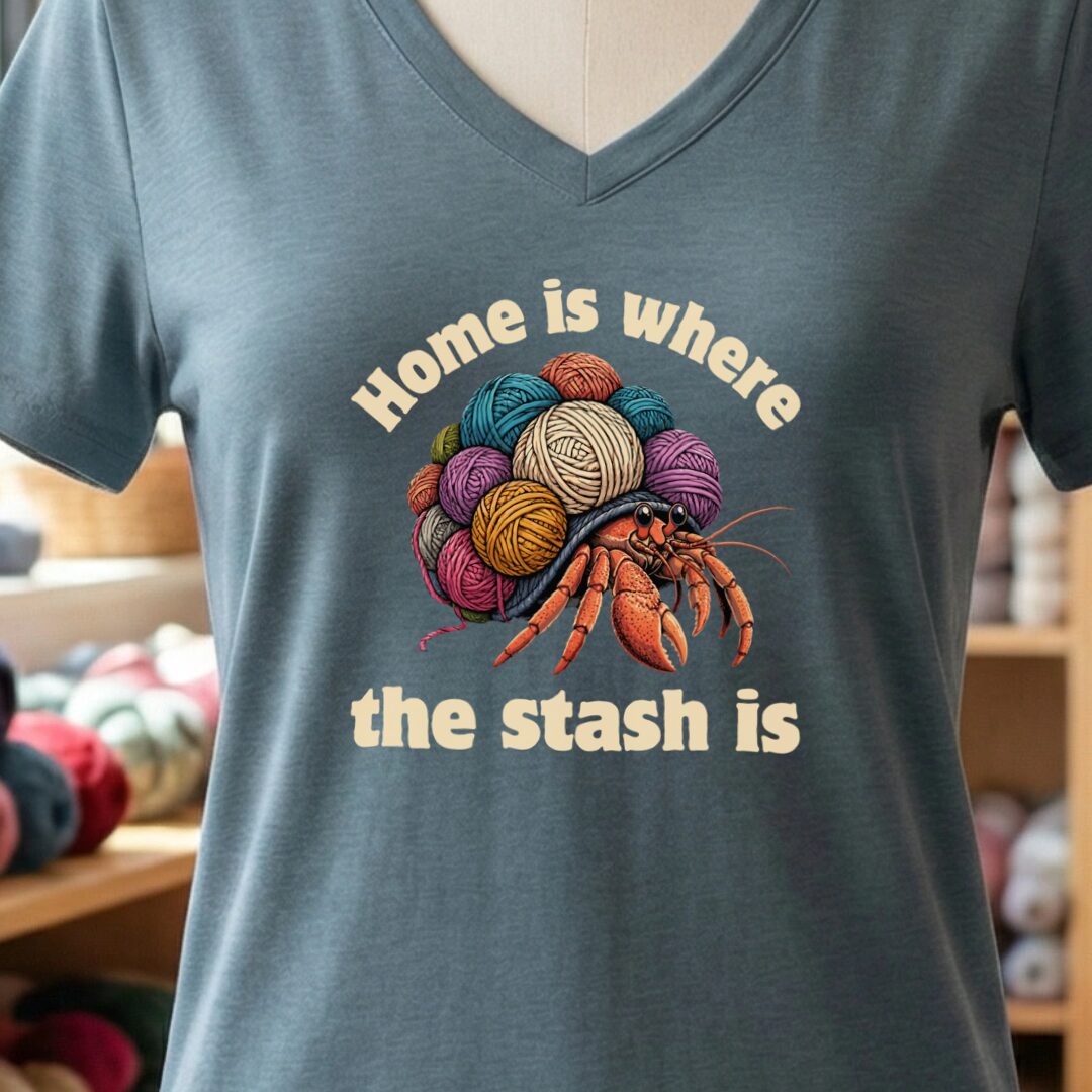 Home V-Neck T-Shirt Slate t-shirt