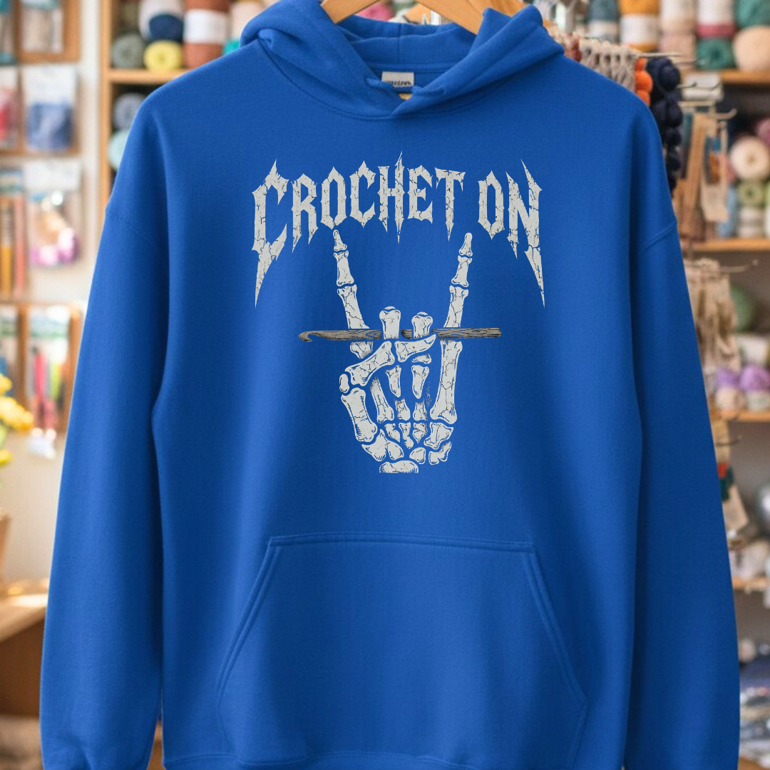 Crochet On Hoodie