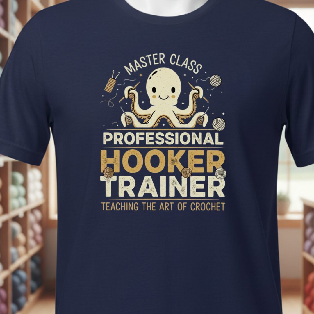 Hooker Trainer T-Shirt Navy t-shirt