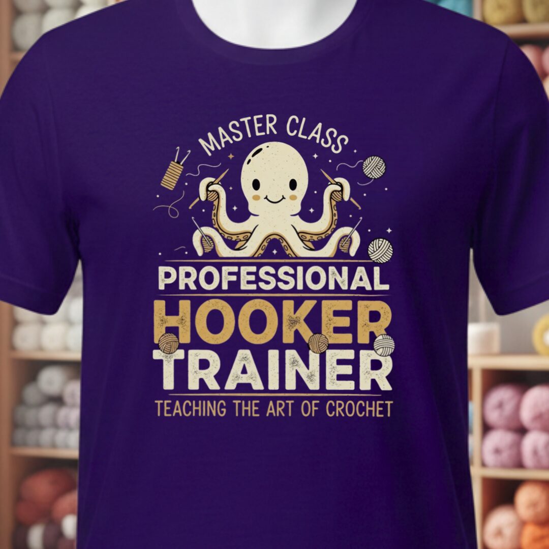 Hooker Trainer T-Shirt Purple t-shirt