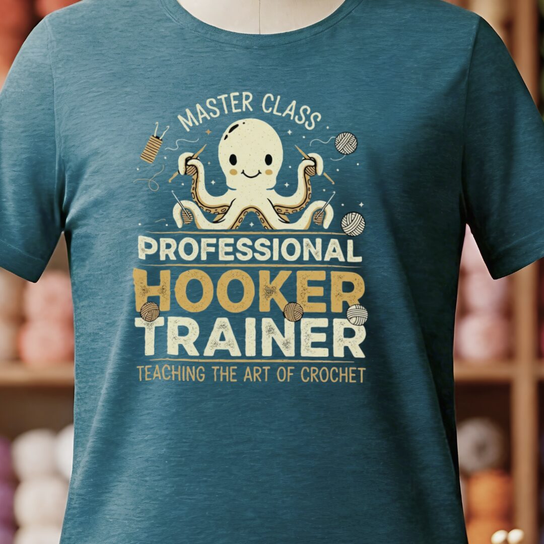 Hooker Trainer T-Shirt Teal Blue t-shirt