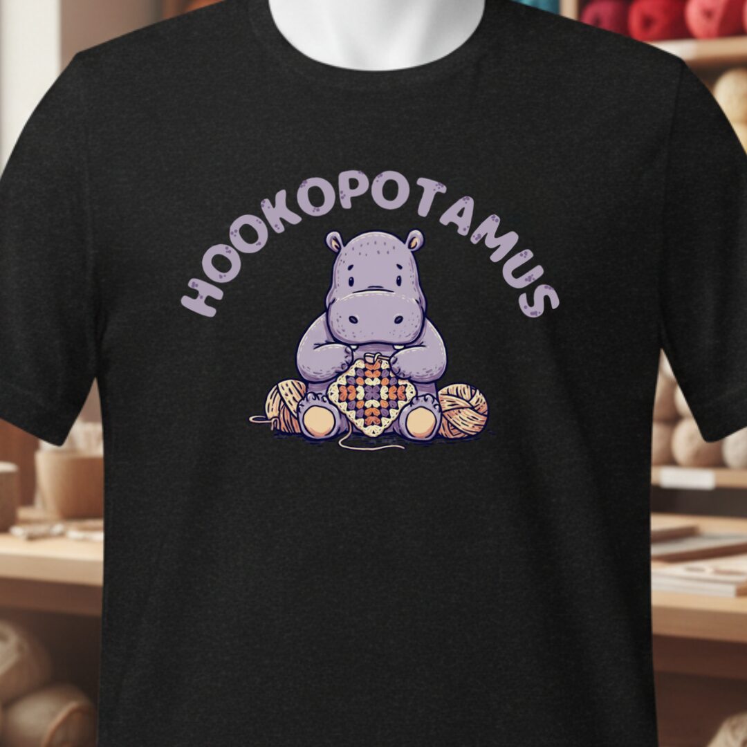 Hookopotamus T-Shirt Black t-shirt