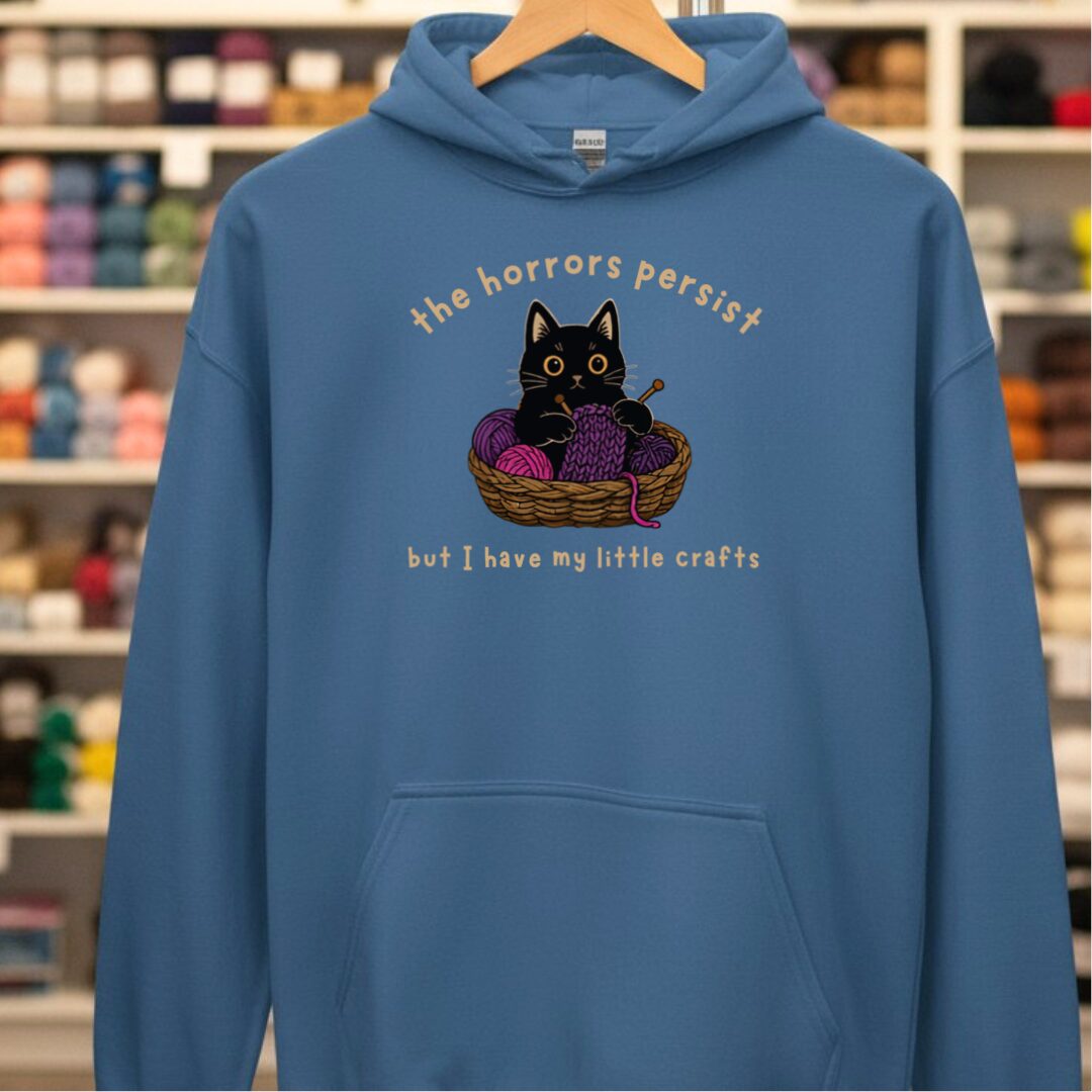 Horrors Persist Indigo Blue Hoodie.jpg