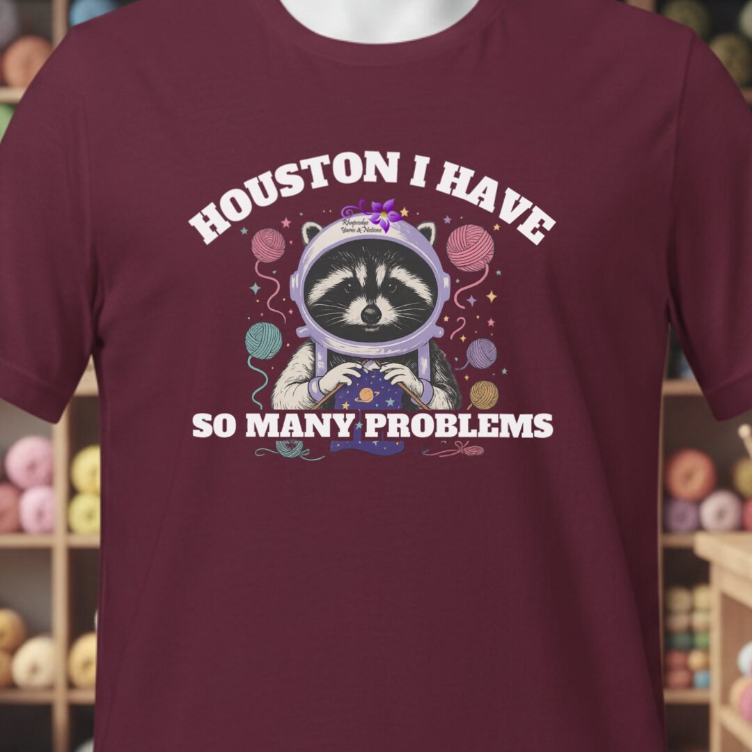 Houston T-Shirt Maroon t-shirt