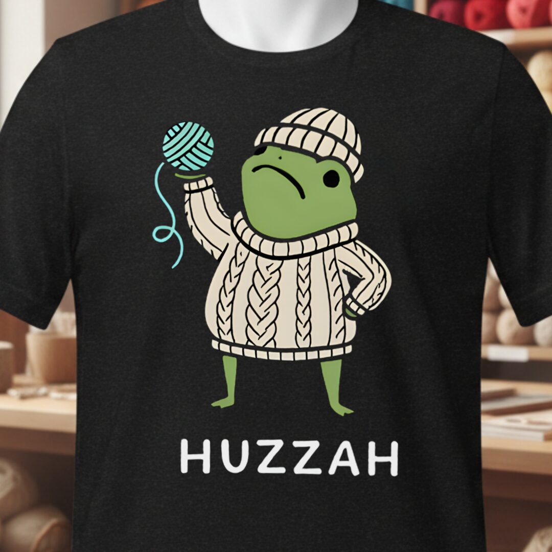 Huzzah T-Shirt Black t-shirt