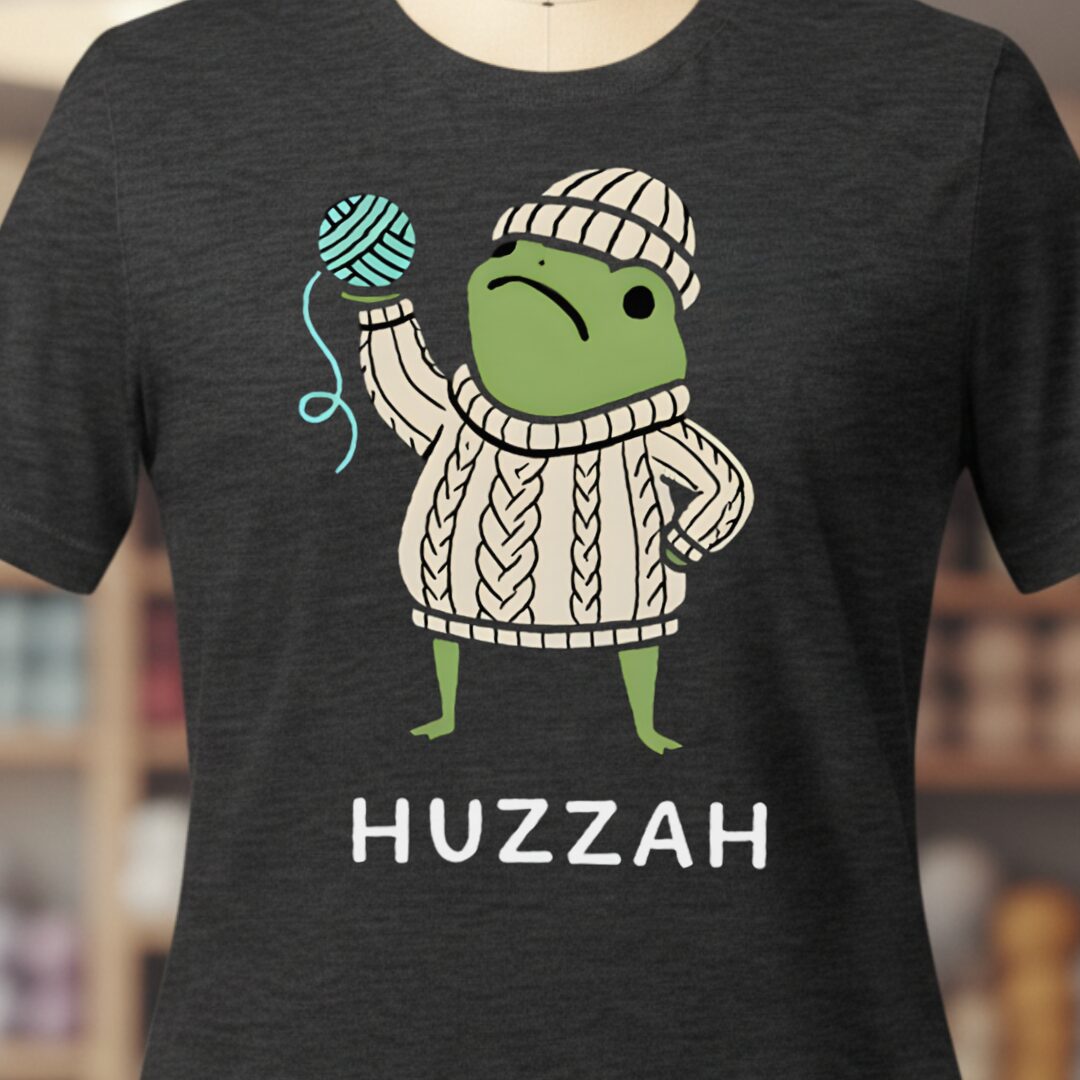 Huzzah T-Shirt Dark Grey t-shirt