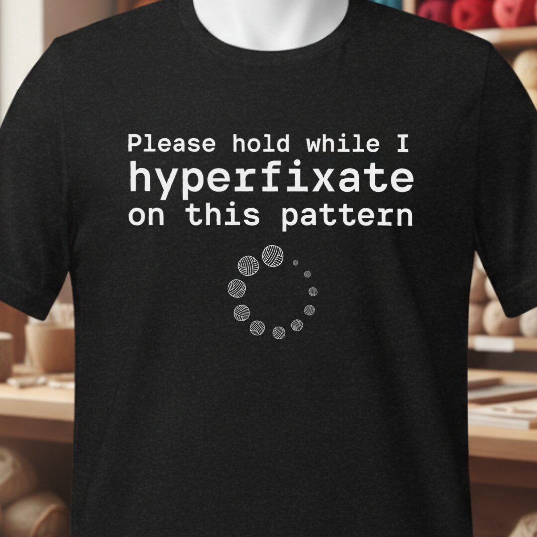 Hyperfixate T-Shirt Black t-shirt