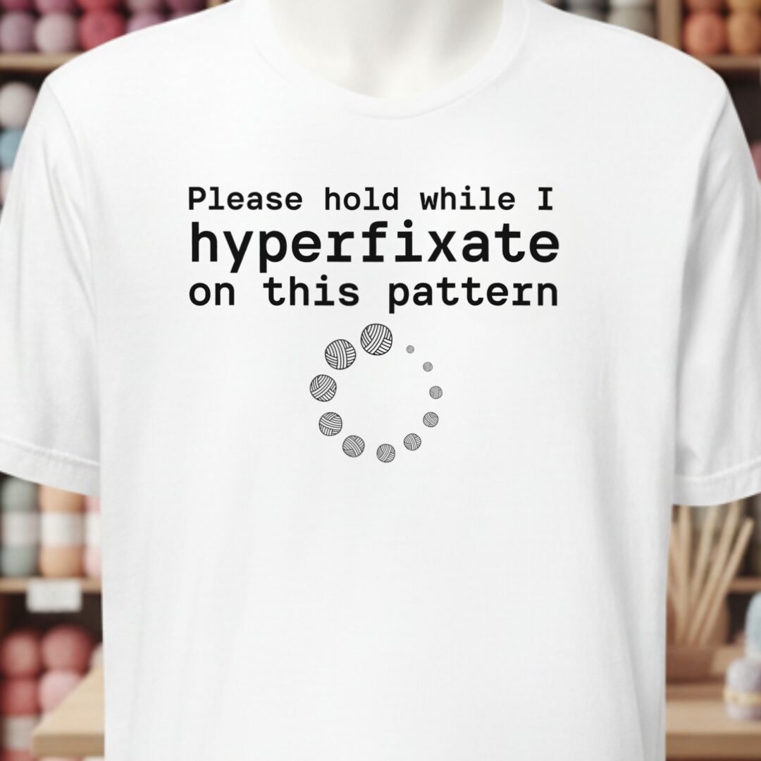 Hyperfixate T-Shirt White t-shirt