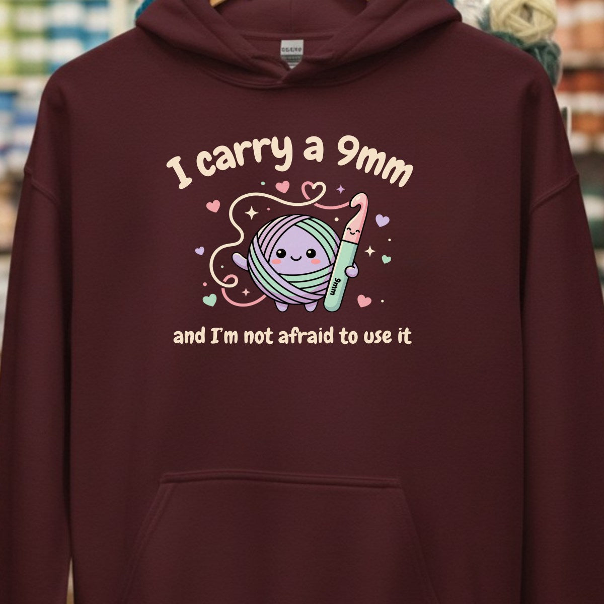 I Carry A 9mm Hoodie