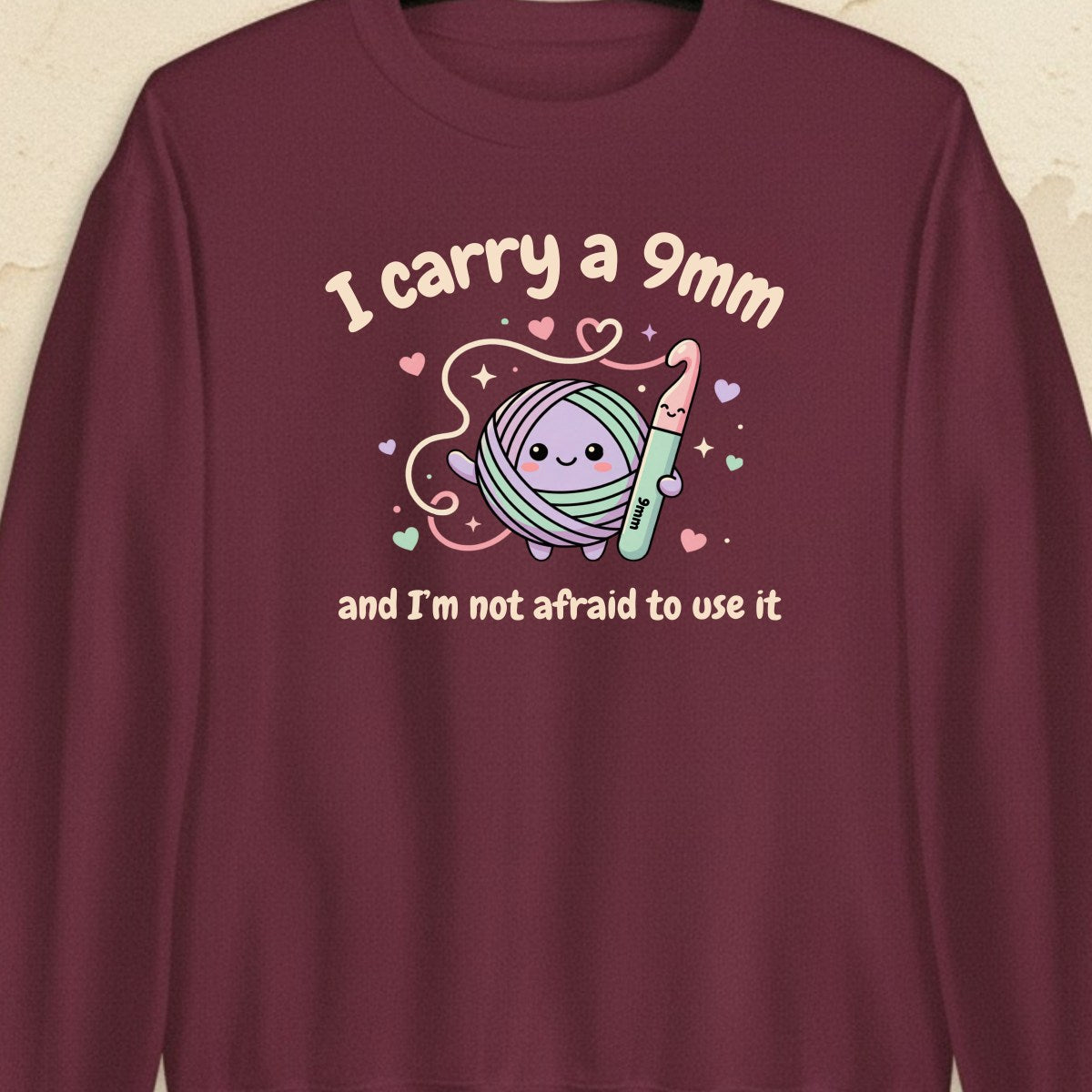 I Carry A 9mm Sweatshirt