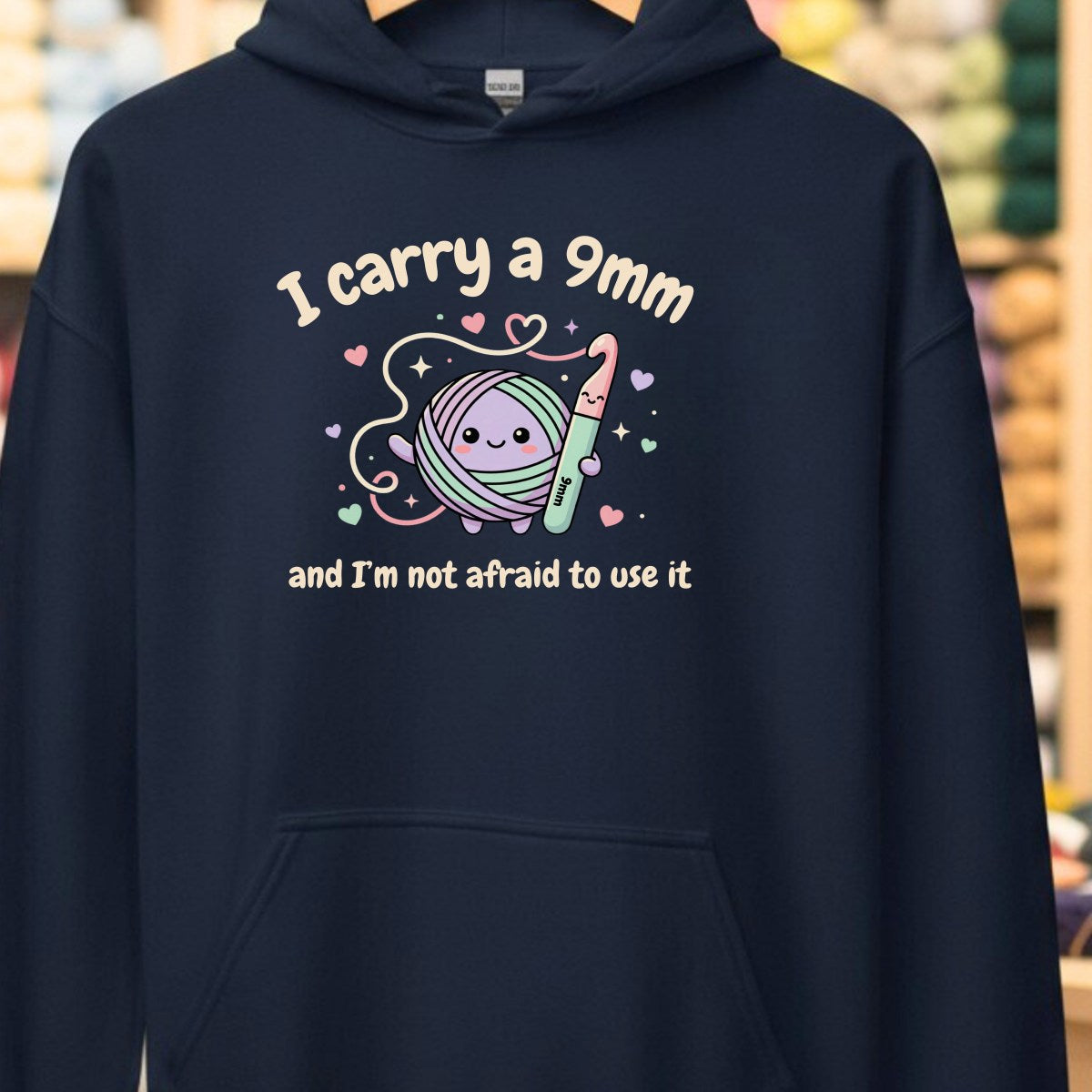 I Carry A 9mm Hoodie