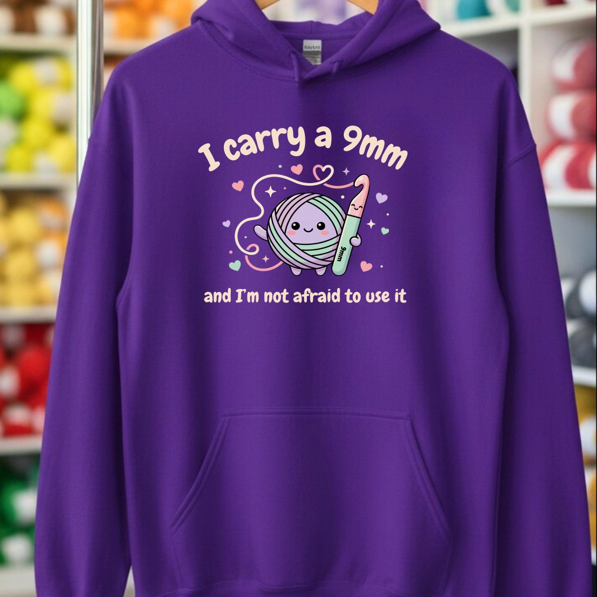I Carry A 9mm Hoodie