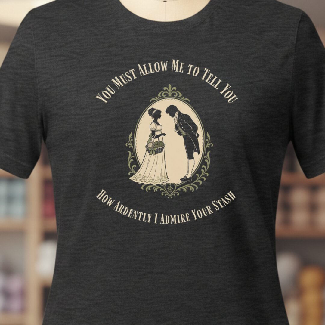 I Admire Your Stash T-Shirt Dark Grey t-shirt