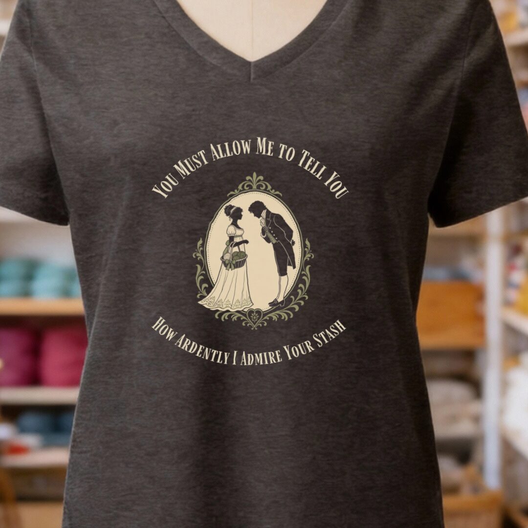 I Admire Your Stash V-Neck T-Shirt Dark Grey t-shirt