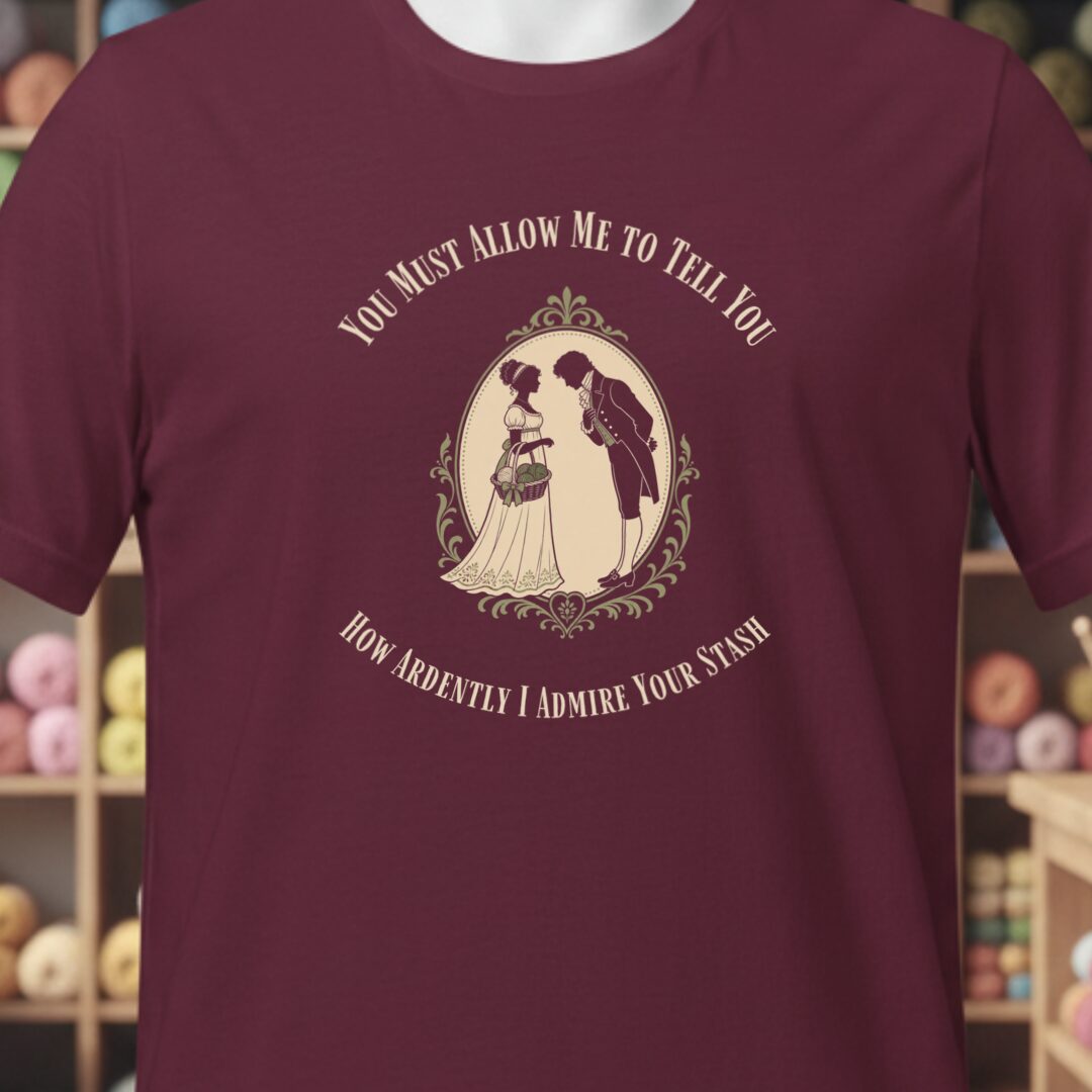 I Admire Your Stash T-Shirt Maroon t-shirt