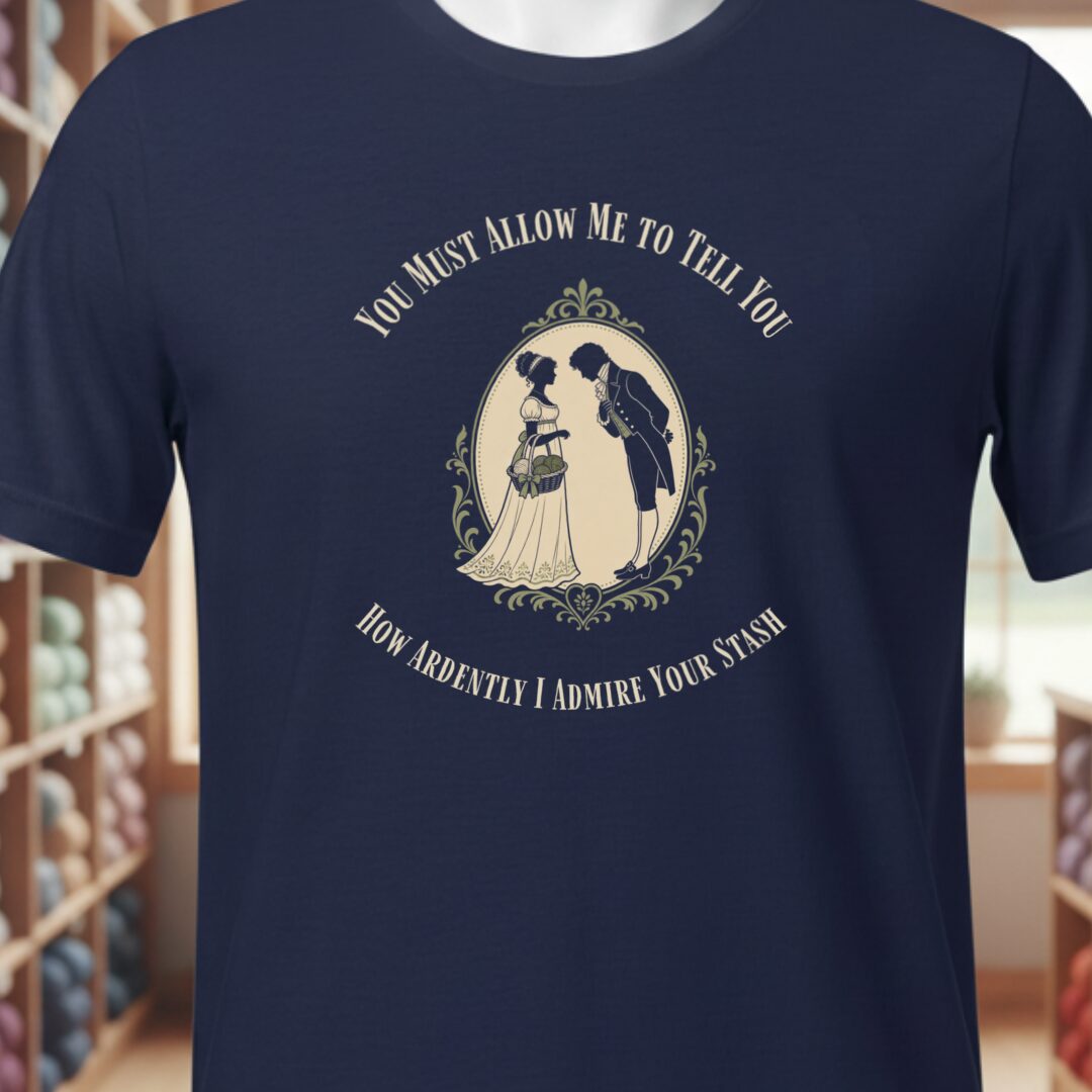 I Admire Your Stash T-Shirt Navy t-shirt