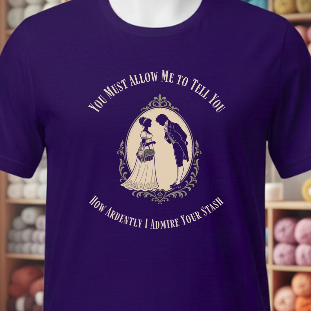 I Admire Your Stash T-Shirt Purple t-shirt