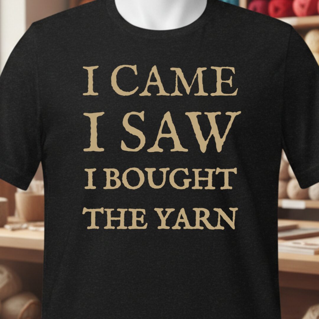 I Came, I Saw T-Shirt Black t-shirt