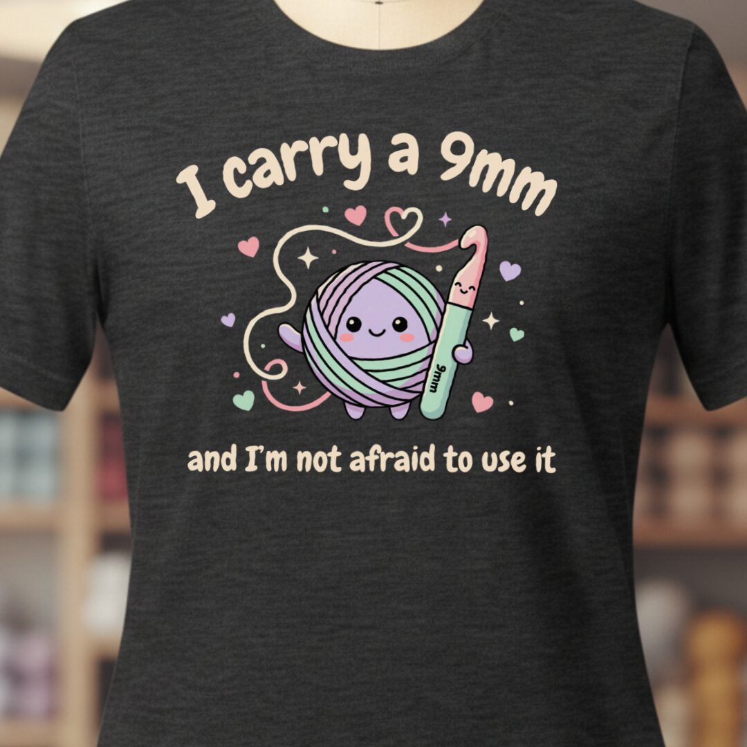 I Carry A 9mm T-Shirt Dark Grey t-shirt