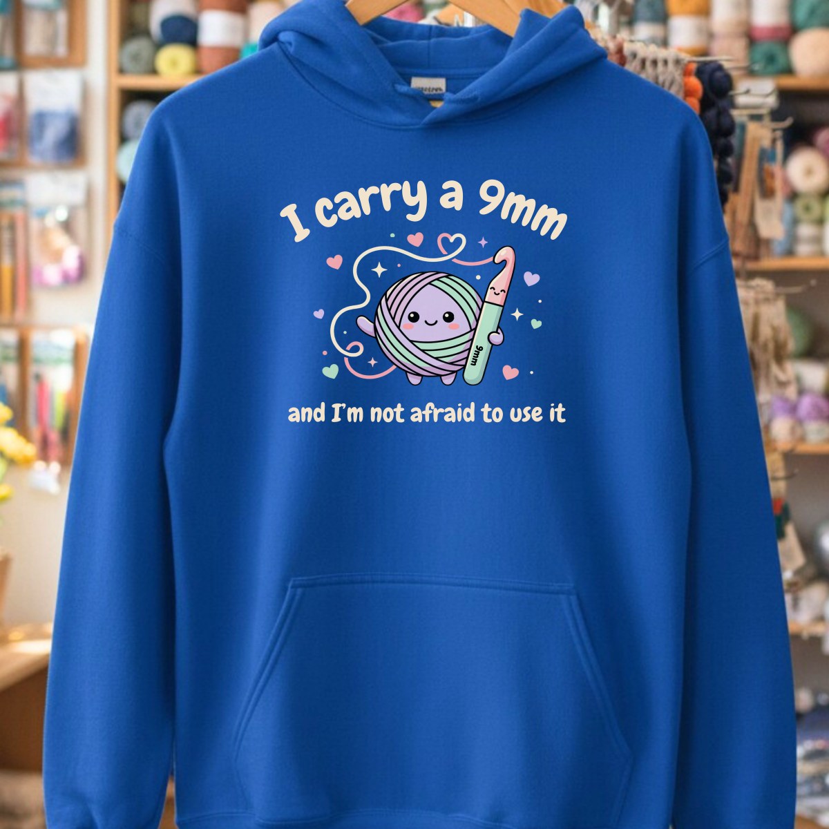 I Carry A 9mm Royal Hoodie.jpg
