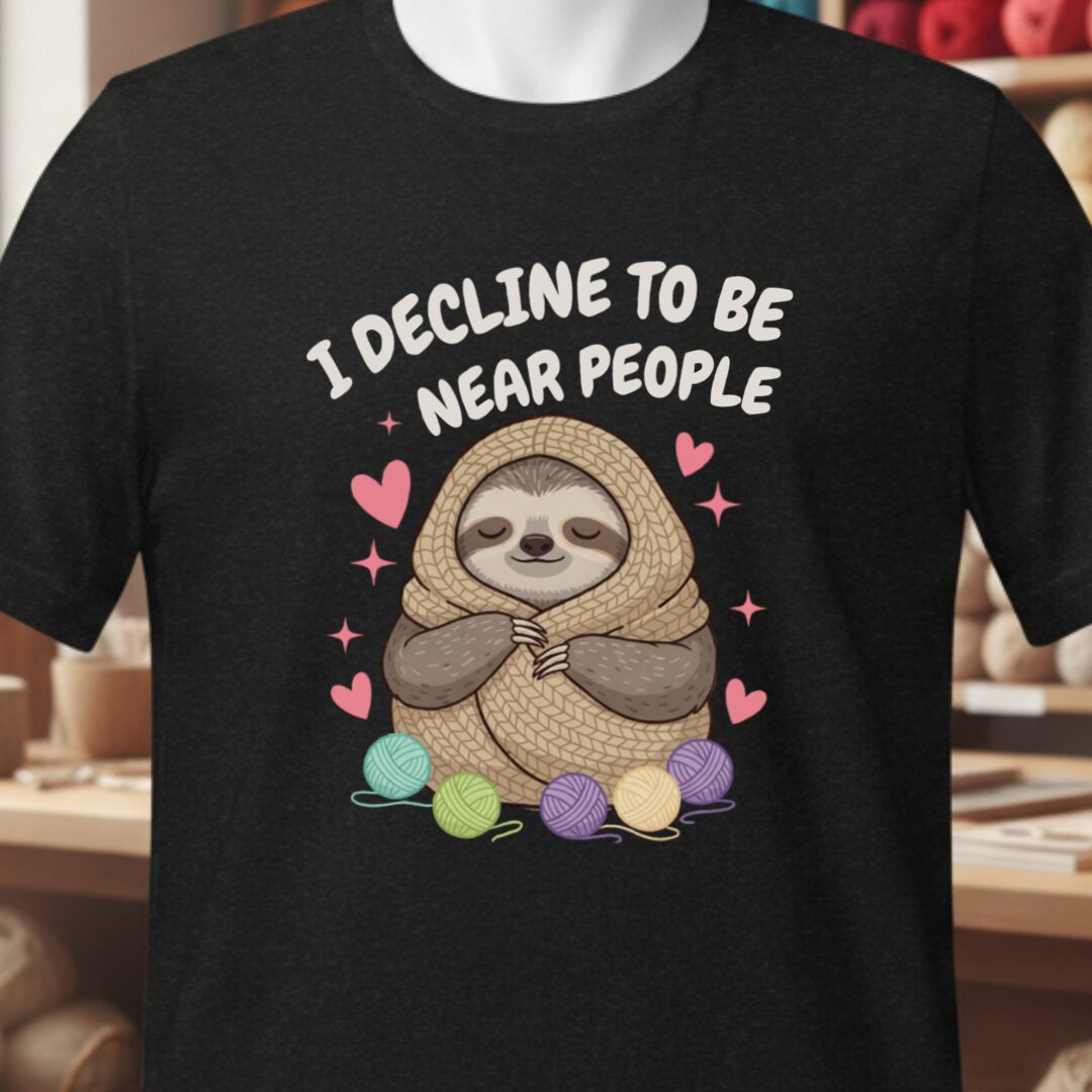 I Decline T-Shirt Black t-shirt