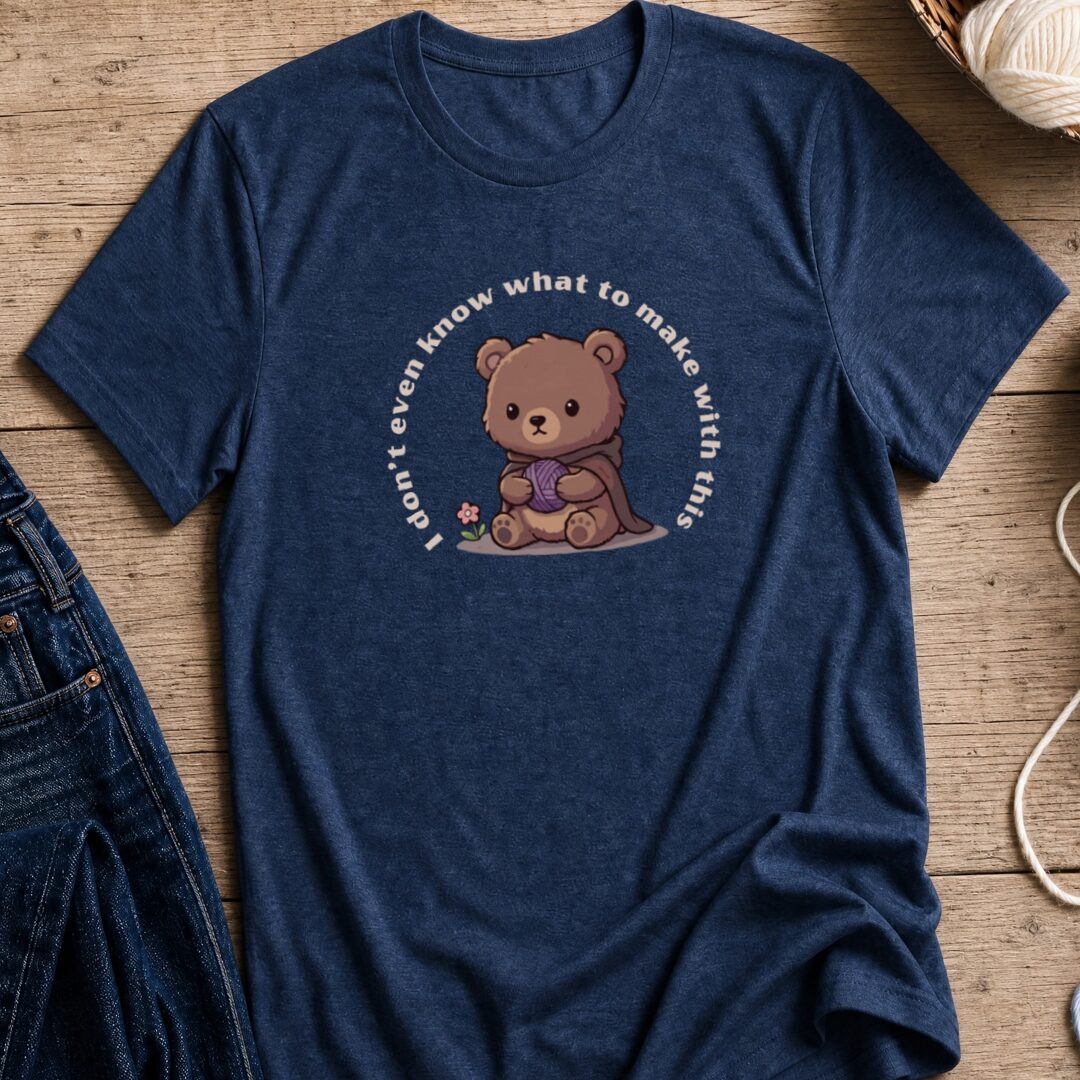 I Don't Even Know T-Shirt Navy t-shirt