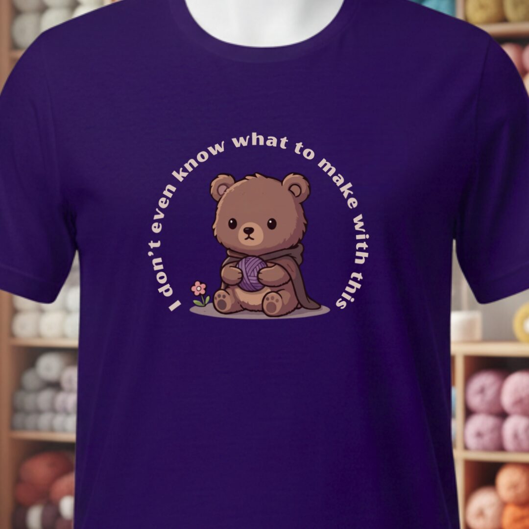 I Don't Even Know T-Shirt Purple t-shirt