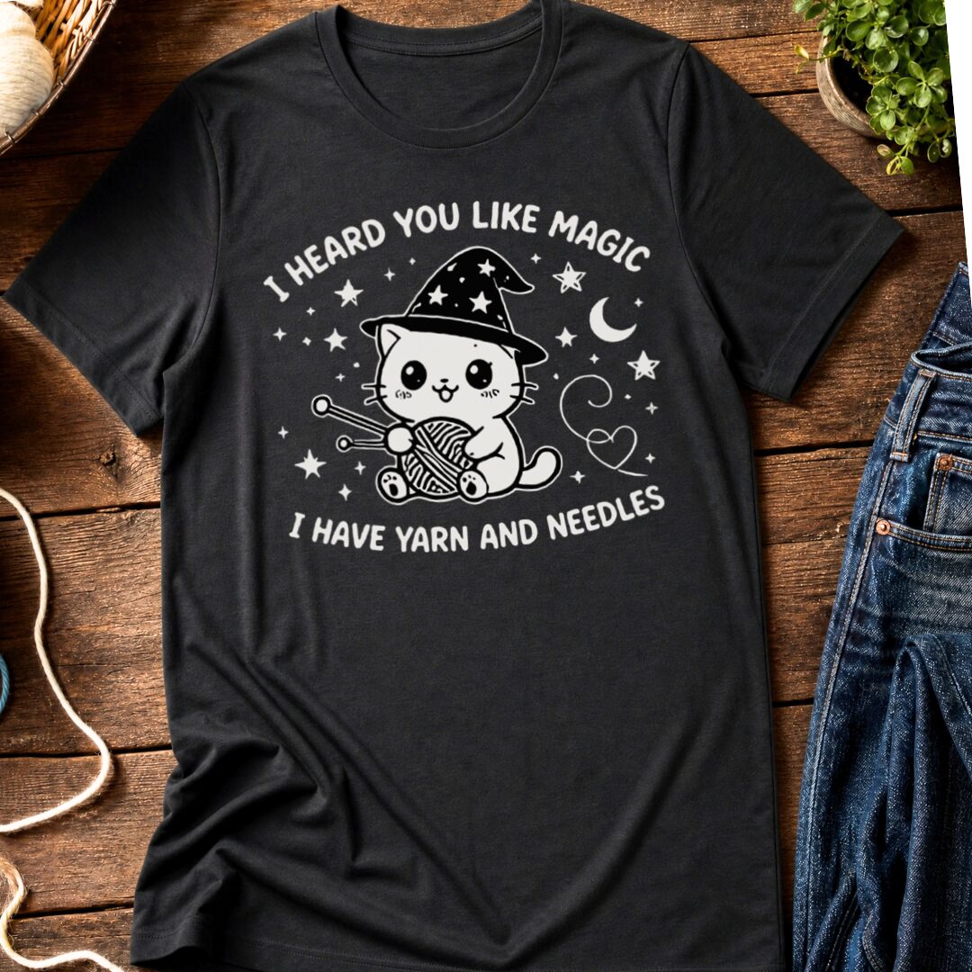 I Heard You Like Magic T-Shirt Black t-shirt