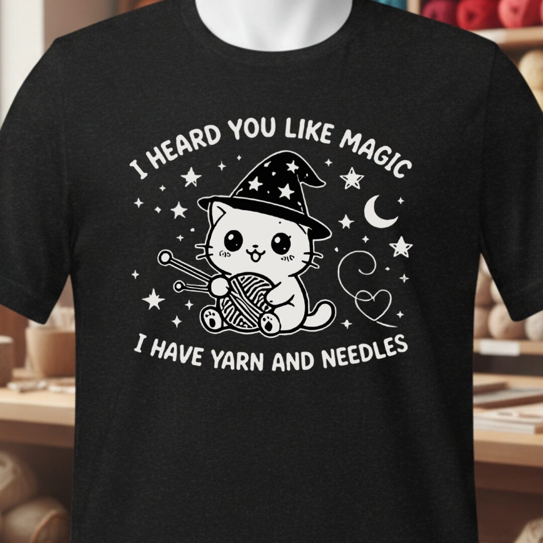 I Heard You Like Magic T-Shirt Black t-shirt